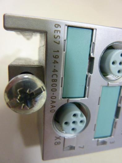 Used SIEMENS Simatic Connection Module 6ES7 194-4CB00-0AA0 #50609