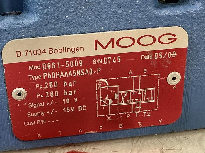 Used MOOG D661-5009