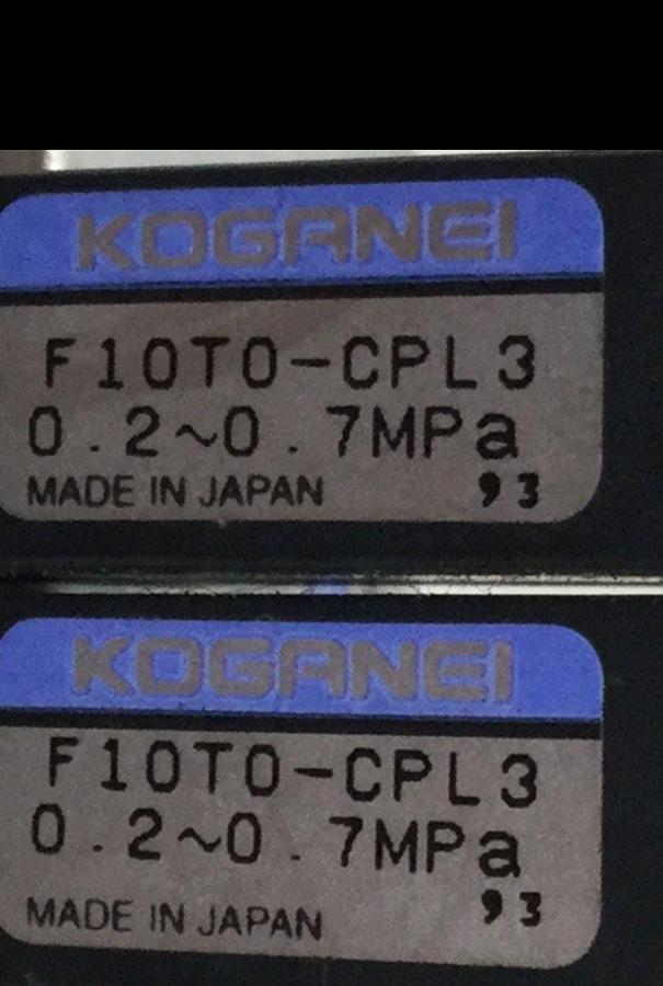 Used KOGANEI Manifold w/ Valves F10M10AJ Used
