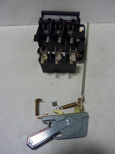 Used ALLEN BRADLEY 30 Amp Disconnect Switch 1494V-DS30 SER A #57404