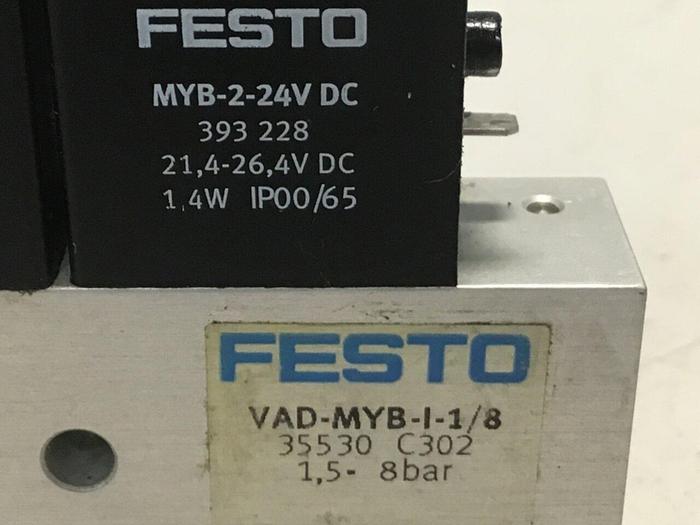 Used FESTO Valve VAD-MYB-I-1/8 #127865