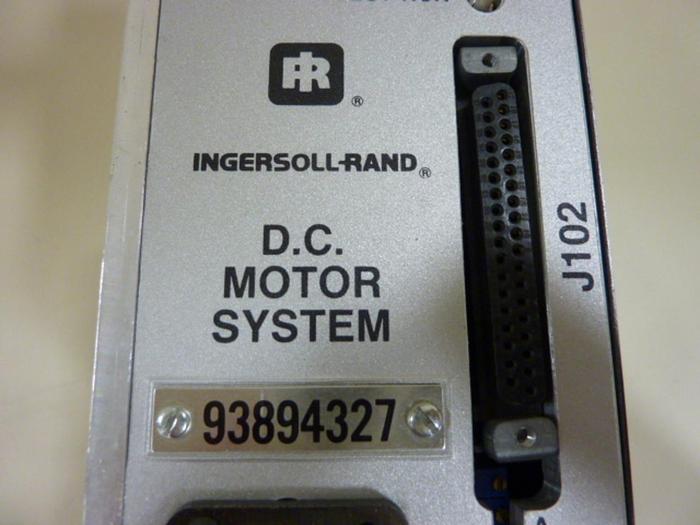 Used INGERSOLL RAND DC Motor Control 93894327 #55599