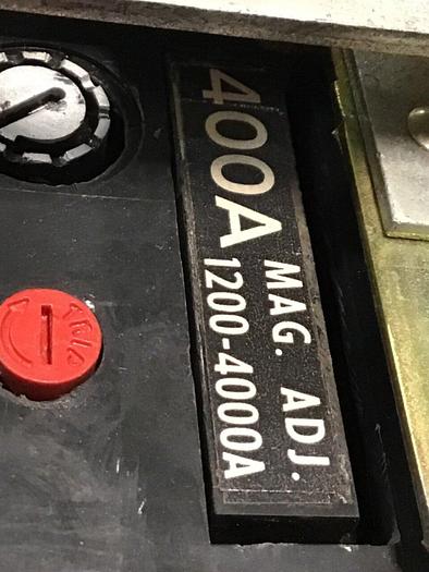 Used GENERAL ELECTRIC / GE 400 Amp Circuit Breaker TJJ436400 #135394