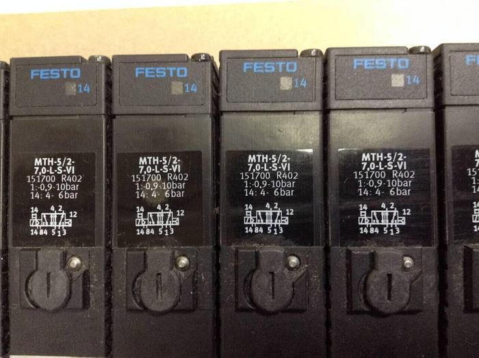 Used FESTO Control Block w/ Valves IFB8-03 #70461