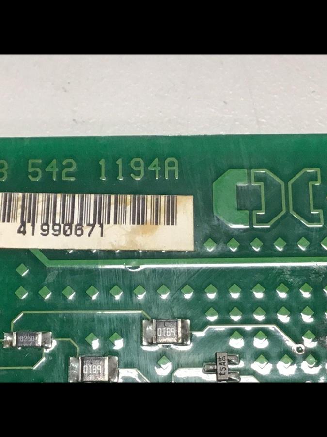 Used CINCINNATI MILACRON Circuit Board 3-542-1194A #145205