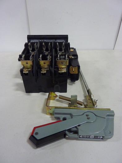 Used ALLEN BRADLEY 60 Amp Disconnect Switch 1494V-DS60 SER A #57448