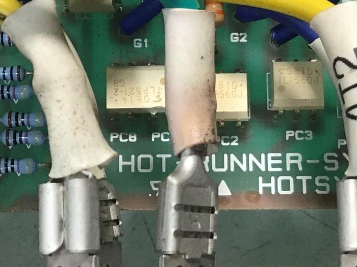 Used HOTSYS Hot Runner Card HOT-RUNNER SYSTEM #119846