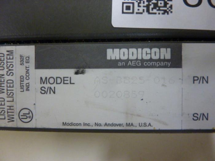Used MODICON Input Module AS-B825-016 #66272