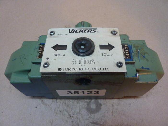 Used VICKERS Valve DG4S-5-6C-W-B-11 #35123