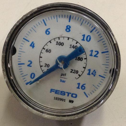 Used FESTO Pressure Gauge 183901 #83830