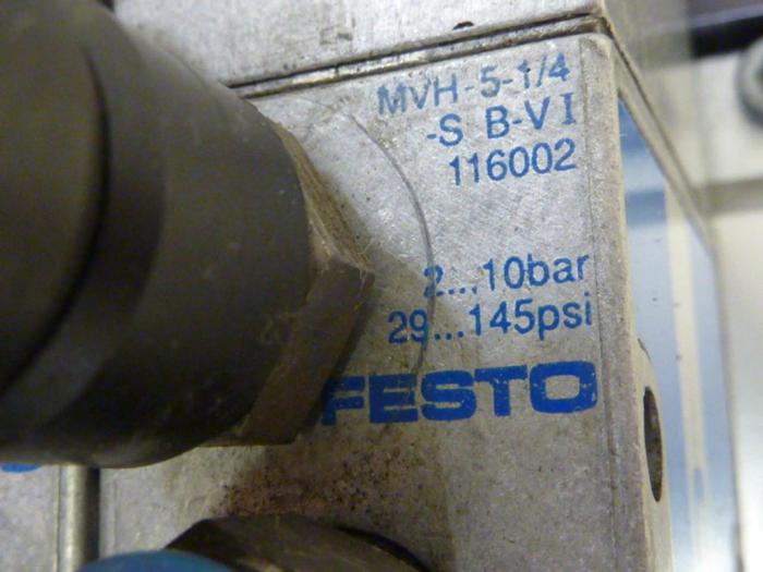 Used FESTO Control Block / Valve Terminal IFB8-02 #52877