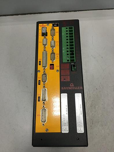 Used BAUMULLER Servo Drive BUM60-VC-0A-0001 Used