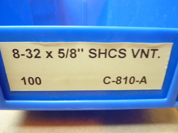U-C COMPONENTS Socket Head Screw C-810-A #41299