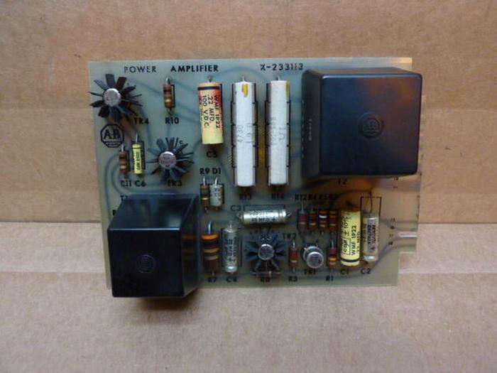 Used ALLEN BRADLEY Amplifier PC Board X-233113 #27148
