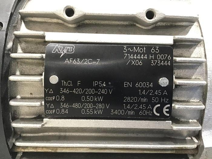 Used SYSKO CORPORATION Pump NPY-2251-MK.0008 #125328