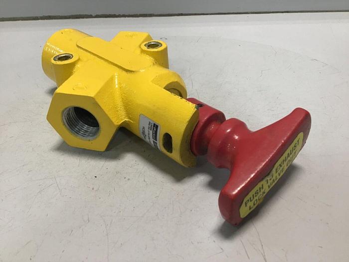 Used PARKER Lockout Valve LV60A #117191