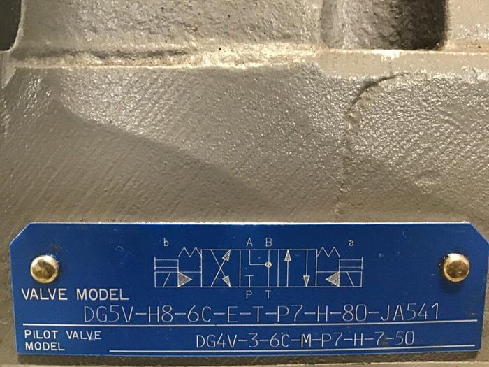 Used VICKERS Valve DG5V-H8-6C-E-T-P7-H-80-JA541 #142155