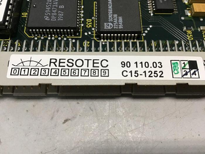 Used RESOTEC Circuit Board 90110.03 #139561