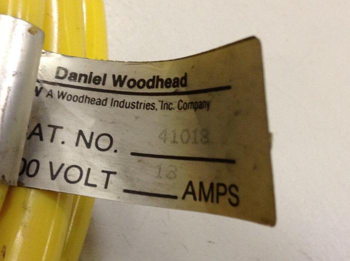 Used WOODHEAD CONNECTIVITY / BRAD HARRISON Cable 41018 #67977