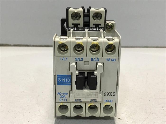 Used MITSUBISHI Contactor S-N10 20 AMP Used