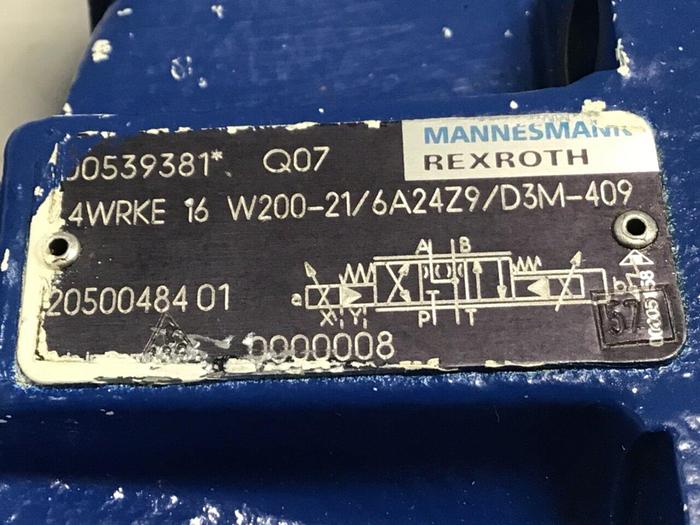 Used MANNESMANN REXROTH Valve 4WRAP 6 W7-04-21/24K4/M Used