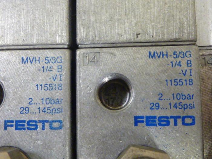 Used FESTO Control Block / Valve Terminal IFB8-02 #61265