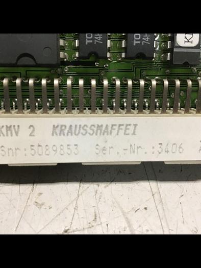Used KRAUSS MAFFEI Circuit Board KMV2 5089853 Used