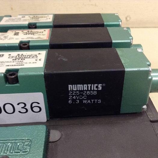 Used NUMATICS Control Block w/ Valves 082SA415M #80036