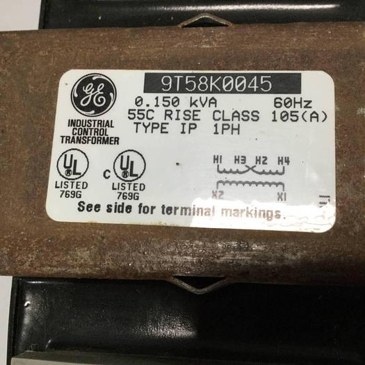 Used GENERAL ELECTRIC / GE .150 kVA Industrial Transformer 9T58K0045 #93473