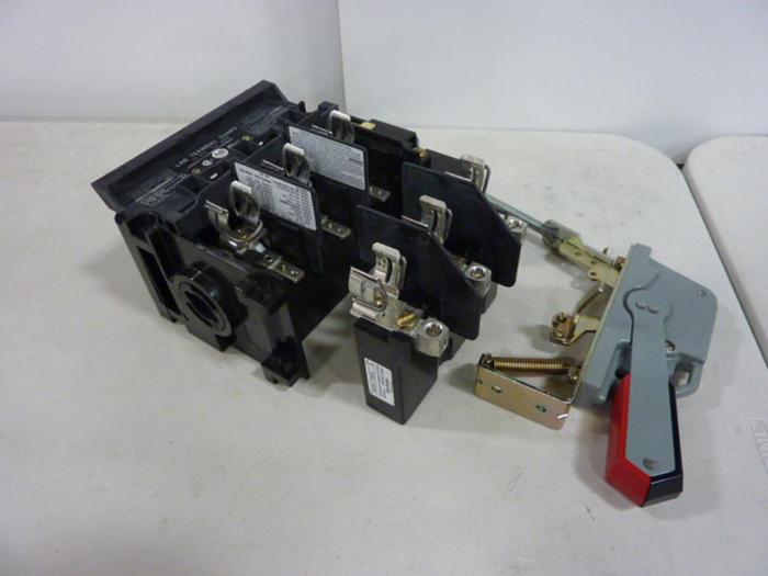 Used ALLEN BRADLEY 60 Amp Disconnect Switch 1494V-DS60 SER A #57438