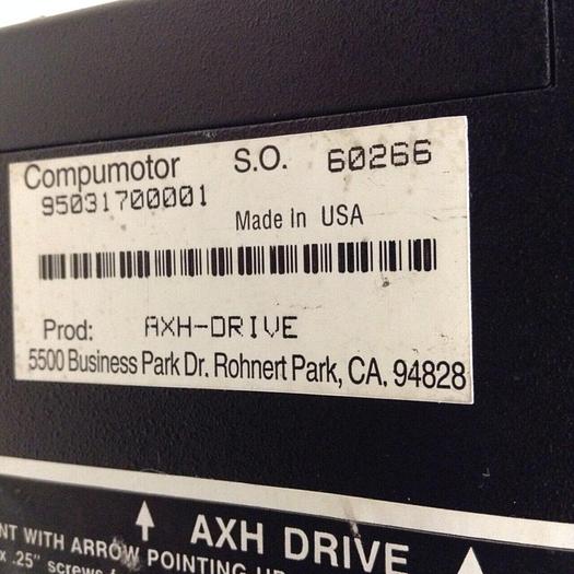 Used PARKER Servo Drive Microstep AXH-DRIVE Used