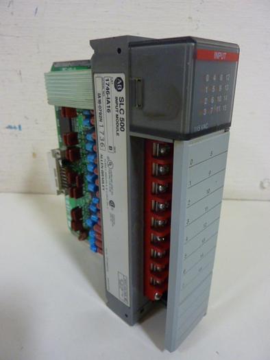 Used ALLEN BRADLEY Input Module 1746-IA16 SER B #110529