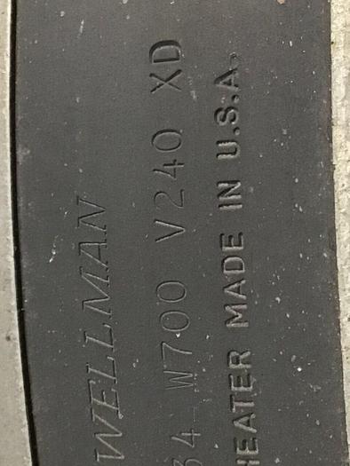 Used WELLMAN 700 Watt Heater Band 326334 700W #125848