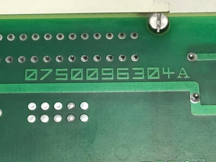 Used SEPRO ROBOTIQUE Control Board 0750096304A #136887