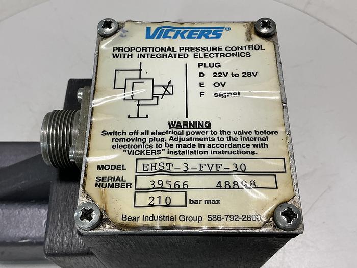 Used VICKERS EHST-3FVF-30