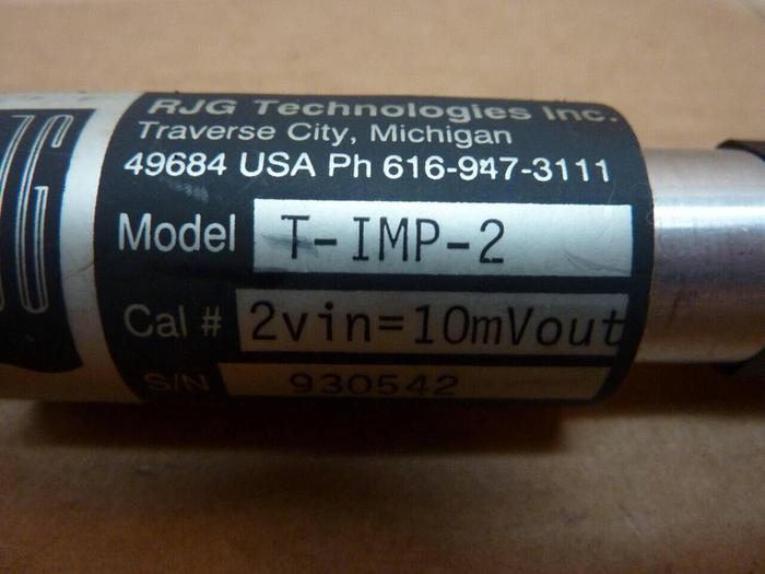 Used RJG TECHNOLOGIES INC Transformer / Voltage Reduction T-IMP-2 #24856