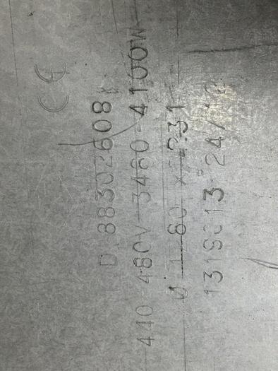 Used KJT 3460/4100 Watt Heater Band 88302608 #111160