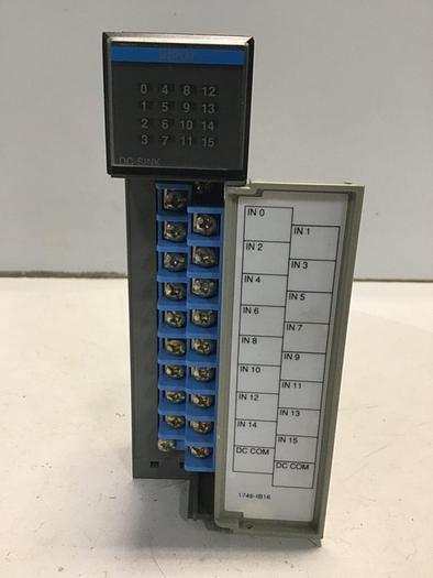 Used ALLEN BRADLEY Input Module 1746-IB16 SER C #127238