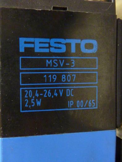 Used FESTO Control Block / Valve Terminal IFB8-02 #52712