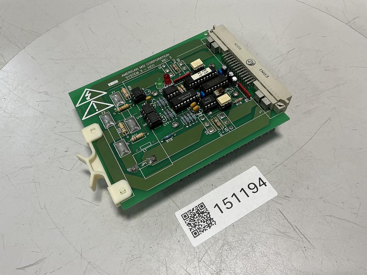 Used AMERICAN MSI CORPORATION 3000.020.085