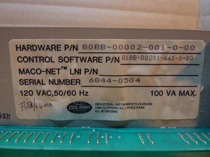 Used BARBER COLMAN Insta-Set Module 80BB-00002-001-0-00 USED