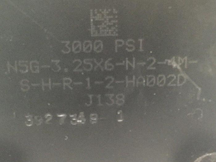 Used EATON CORPORATION Cylinder N5G-3.25X6-N-2-4M-S-H-R-1-2 Used