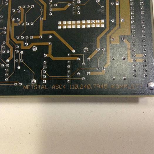 Used NESTAL Circuit Board ASC4 110.240.7945 #77979