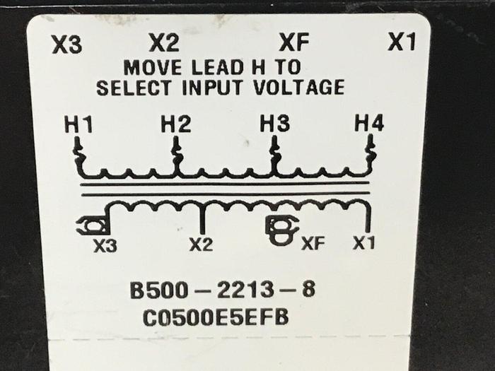 Used CUTLER HAMMER Transformer C0500E5EFB #127505