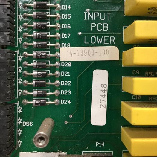 Used BARBER COLMAN Input Circuit Board A-13900-700 #92857