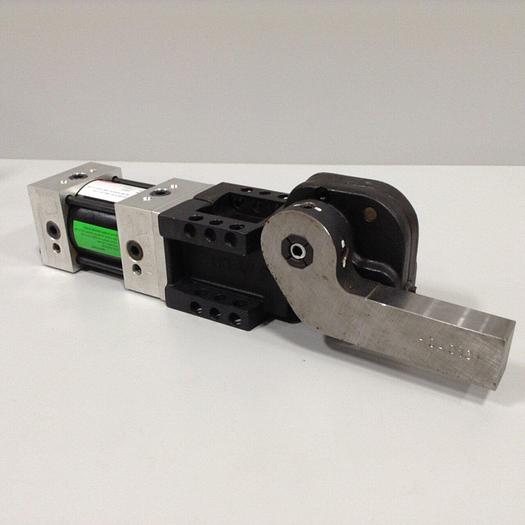 Used DESTACO Pneumatic Hold Clamp 991MAR-013M-180A-18-11-DS #90076