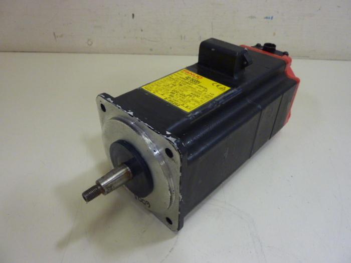 Used FANUC 0.75 kW (1 HP) AC Servo Motor A06B-0205-B605 Used