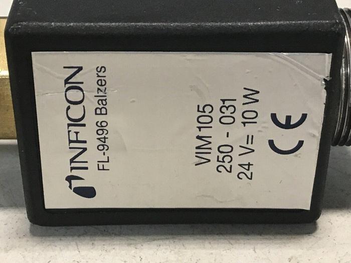 Used INFICON Gauge / Valve FL-9496 BALZERS #124347