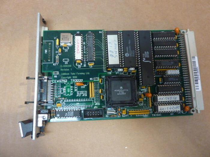 Used ADDISON TUBE FORMING LTD Circuit Board E-030350 #31838