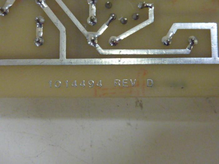Used CONTROL LASER Circuit Board 1014493 #54854